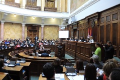 2 March 2015 Participants of the conference of women parliamentarians of South-East Europe